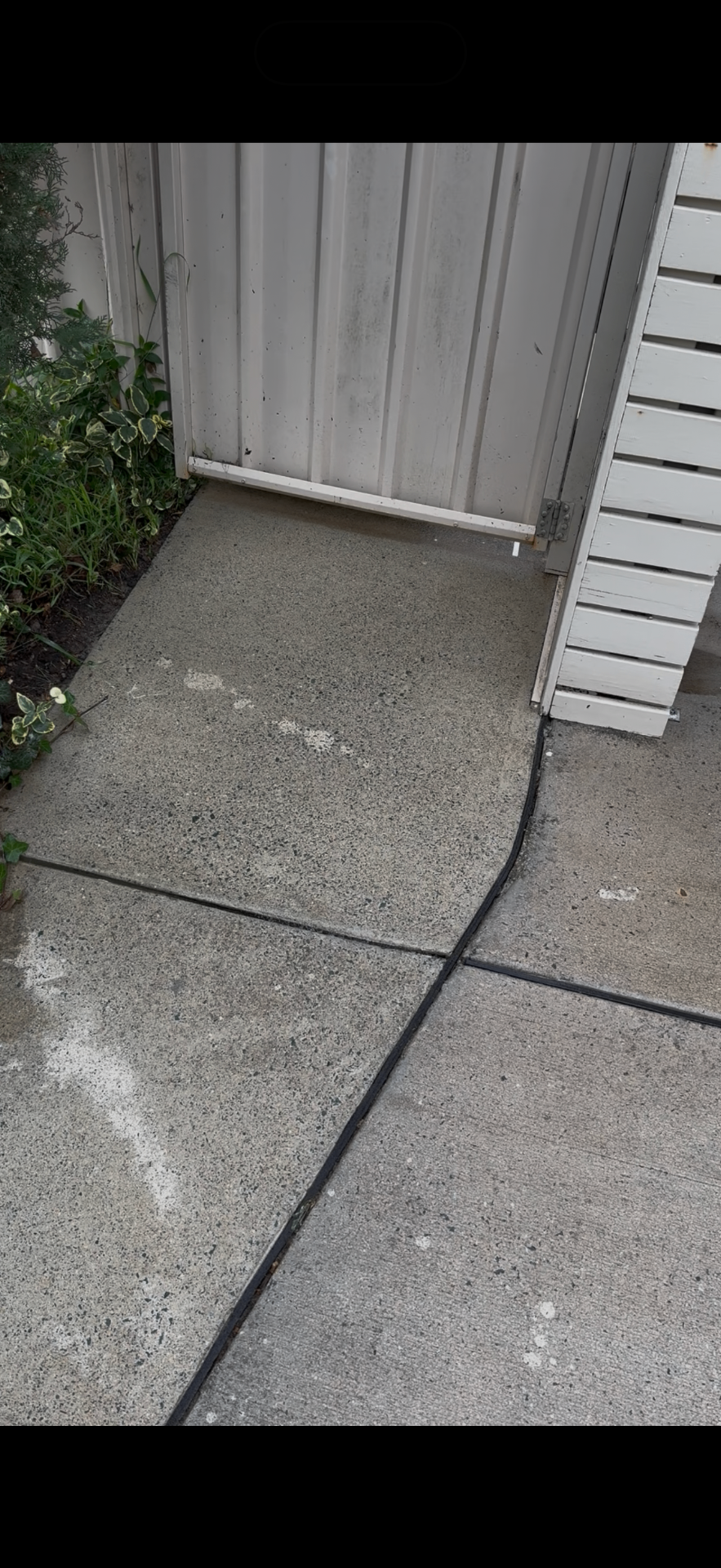 After — Side path & concrete restoration — Canberra